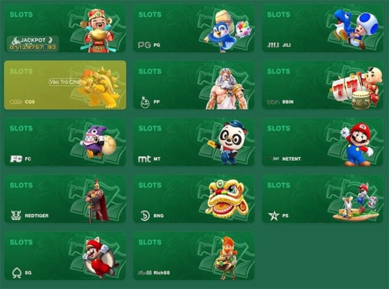 Game slots đổi thưởng là một trò chơi điện tử có tính giải trí cao, nơi người chơi có thể tham gia và trải nghiệm những cảm giác thú vị và hồi hộp khi xoay các dòng ký hiệu và hy vọng nhận được các phần thưởng hấp dẫn.